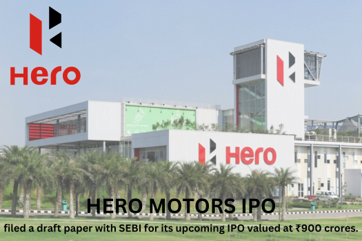 Hero Motors Draft for ₹900 Crores IPO